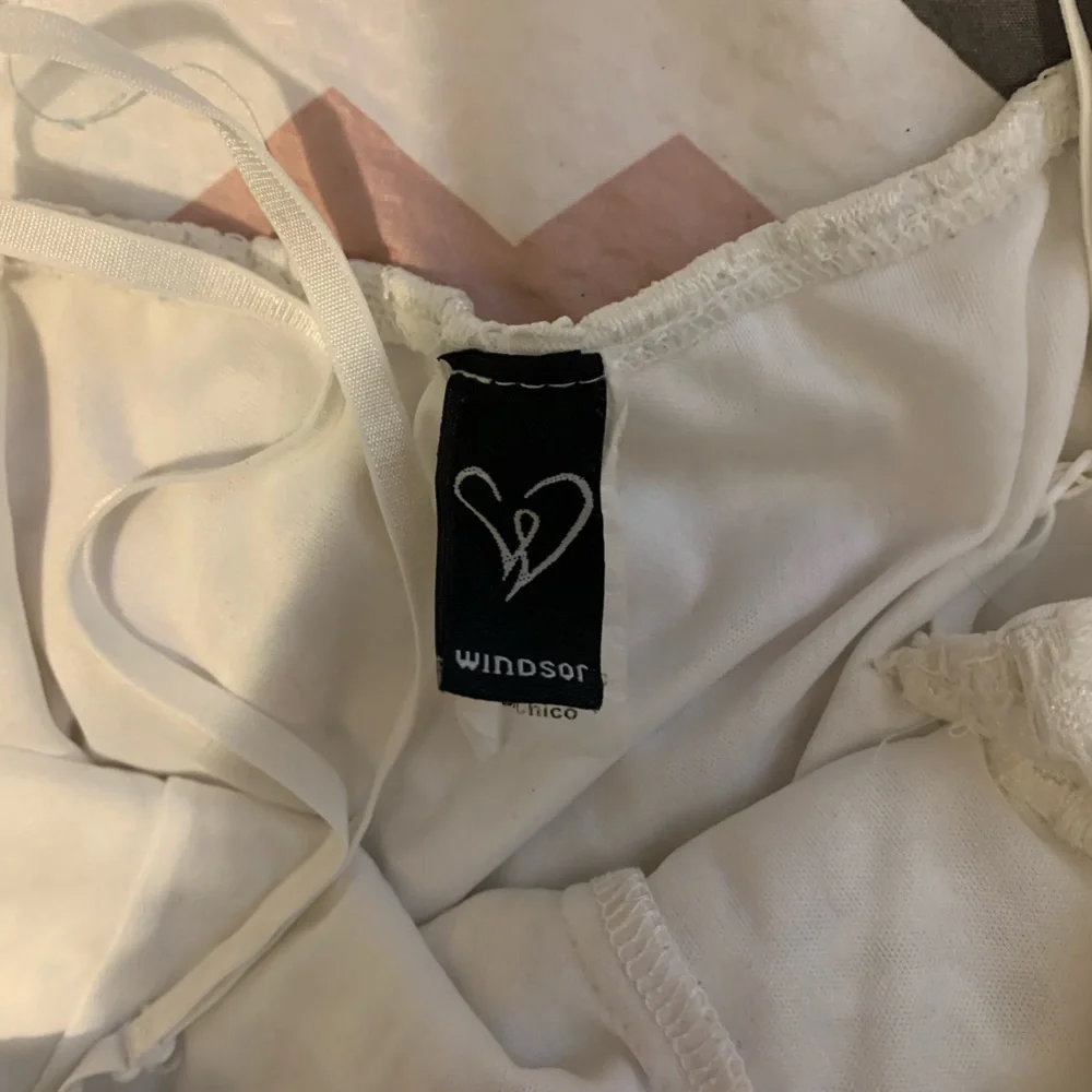 Windsor White Romper - Picture 2 of 2